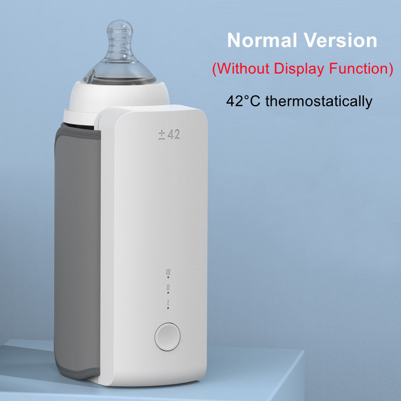 USB rechargeable baby milk warmer with digital display